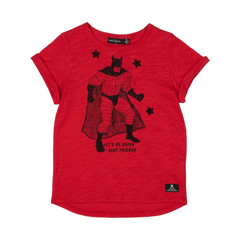 Rock Your Kid Super Best Friend T-Shirt