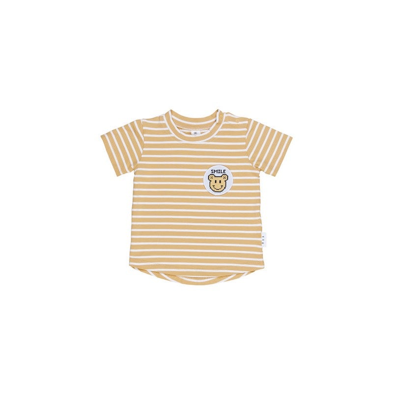 Huxbaby Digi Smile Stripe T-shirt