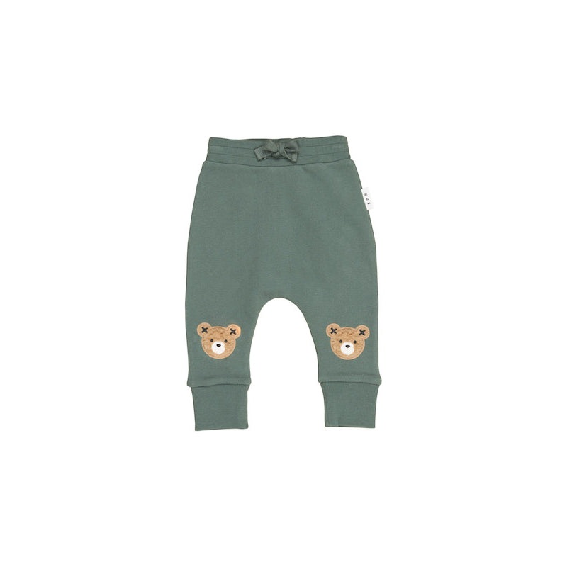 Huxbaby Light Spruce Furry Huxbear Drop Crotch Pant – Fleece