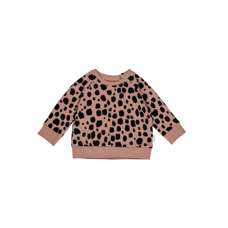 Huxbaby Ocelot Sweatshirt Fleece
