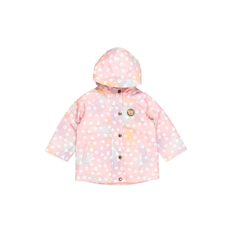 Huxbaby Rainbow Bunny Raincoat