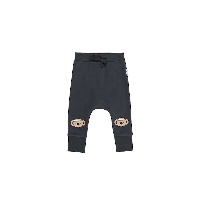 Huxbaby Sporty Koala Drop Crotch Pant Fleece
