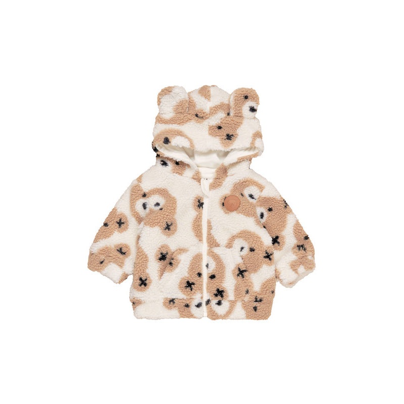 Huxbaby Teddy Bear Sherpa Hoodie