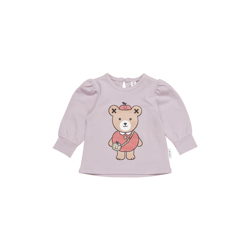 Huxbaby Apple Bear Puff Top