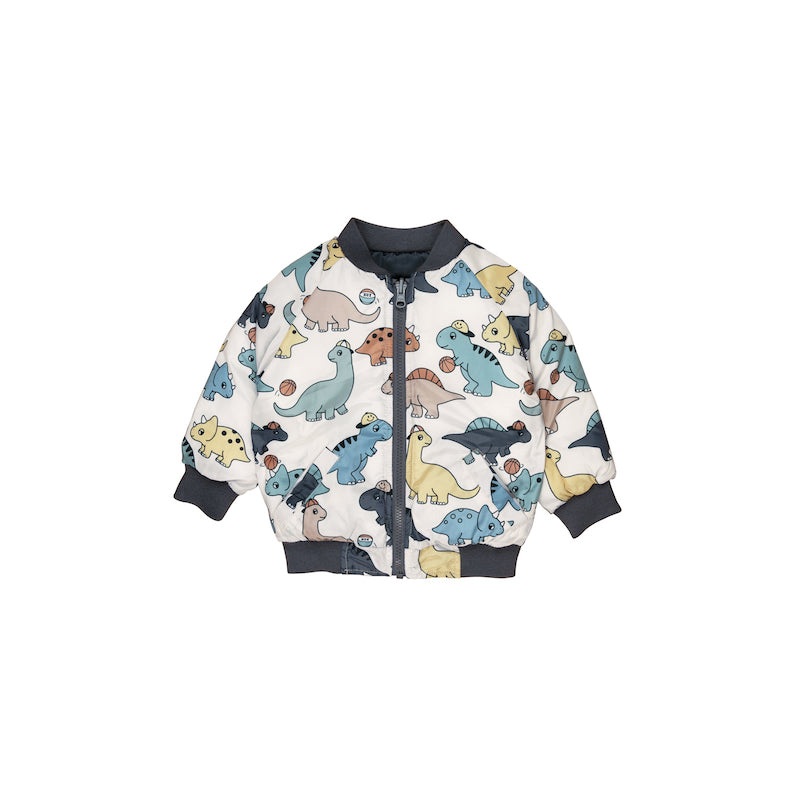 Huxbaby B-Ball Dino Reversible Bomber