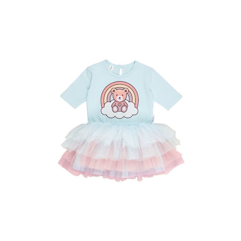Huxbaby Cloud Bear Layered Ballet Dress