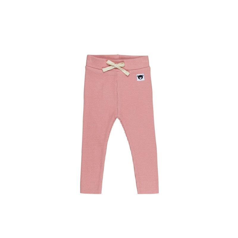 Huxbaby Dust Rose Rib Legging