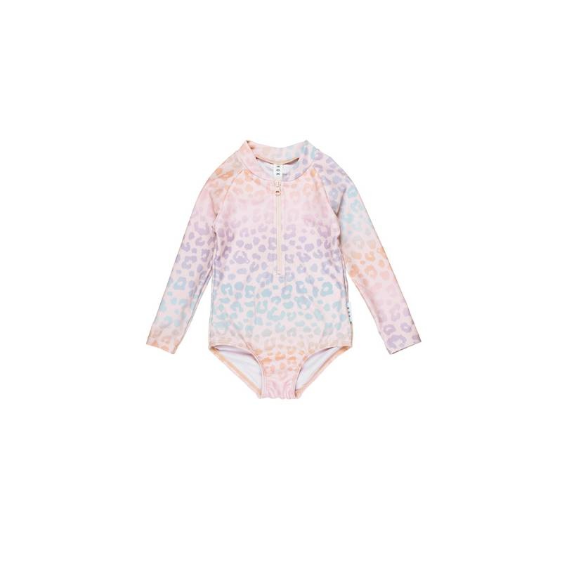 Huxbaby Rainbow Hux Zip Rashsuit