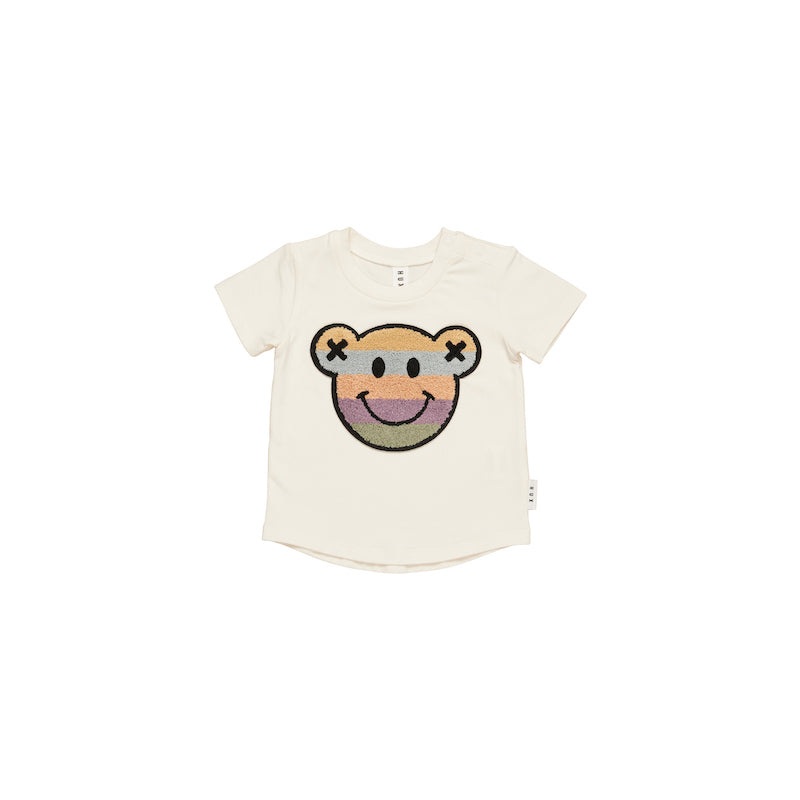 Huxbaby Rainbow Smile Bear T-shirt