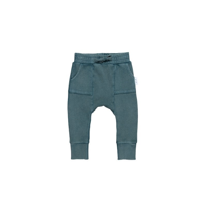 Huxbaby Spruce Pocket Drop Crotch Pant