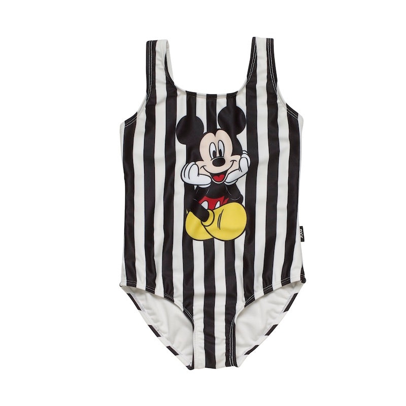 Rock Your Kid The Thinker Stripe  One Piece Swimsuit