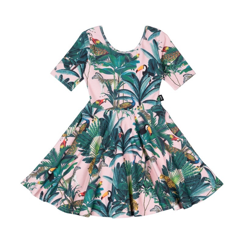 Rock Your Kid Tropicool Mabel Waisted Dress
