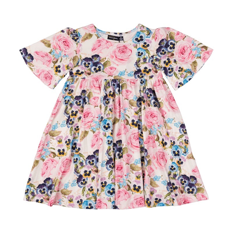 Rock Your Kid Violet Goldie Dress