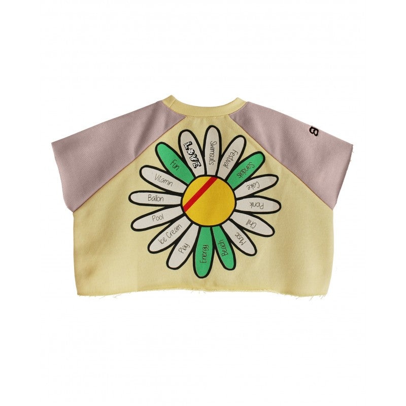 Bandy Button Sum Short Sweatshirt