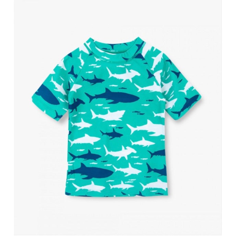 Hatley Toothy Shark Short Sleeve Rash Guard