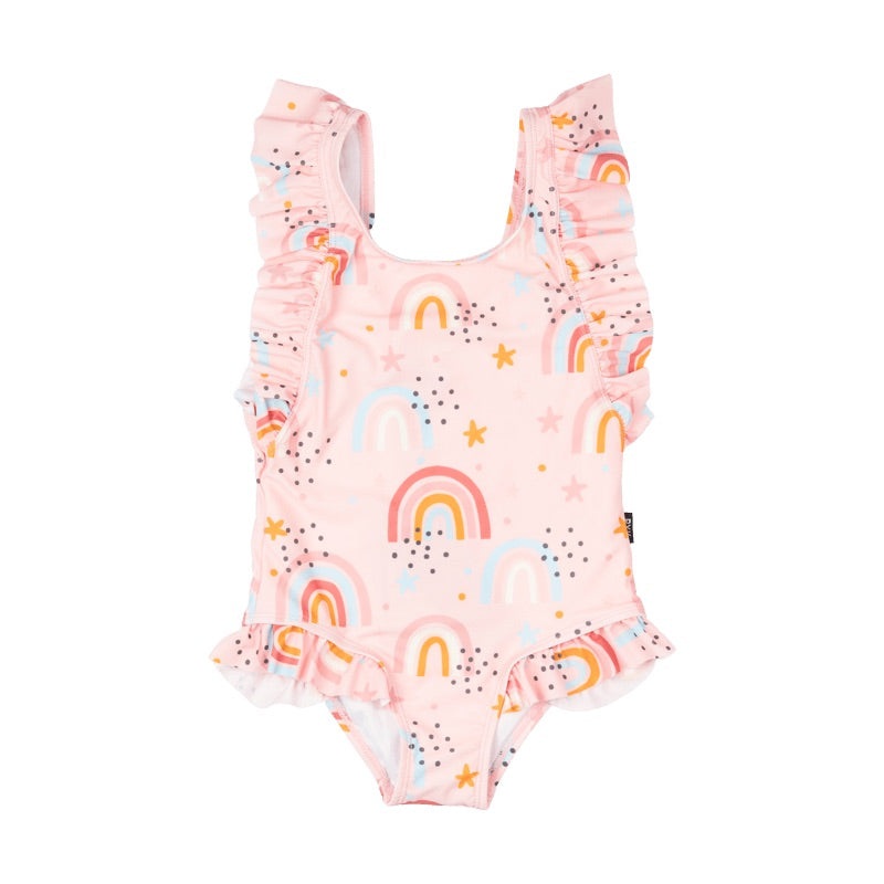 Rock Your Kid Sunshine And Rainbows One-piece