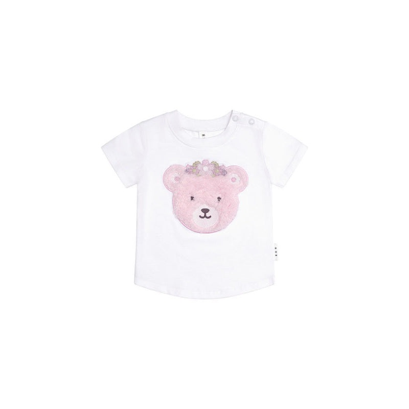 Huxbaby Daisy Furry Bear T-Shirt