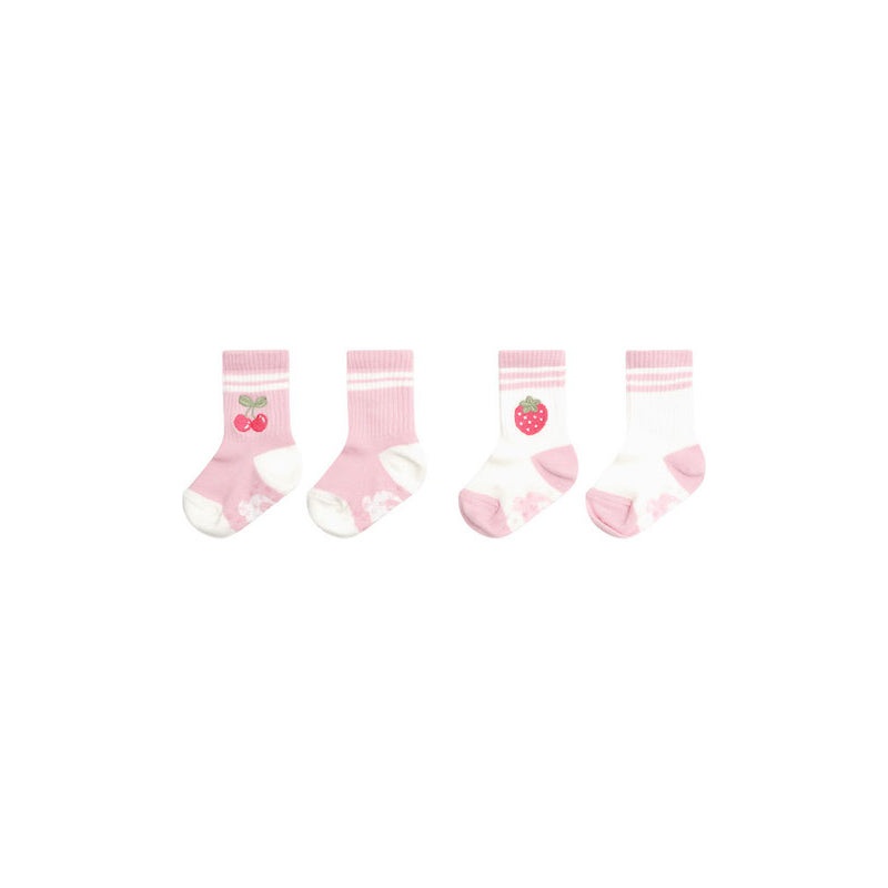 Huxbaby Sporty Fruit 2PK Socks