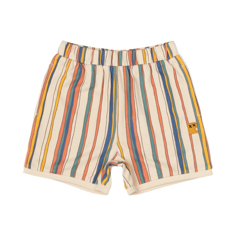 Rock Your Kid Stirpe Polo Shorts