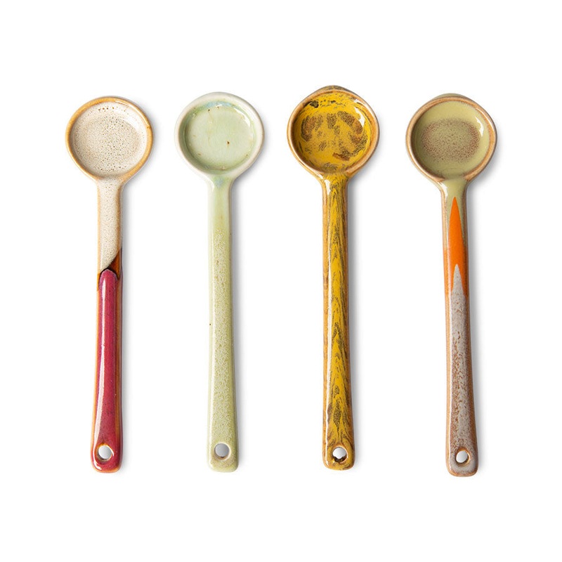 4er Set Lffel M Scorpius 70s Ceramics – HK Living
