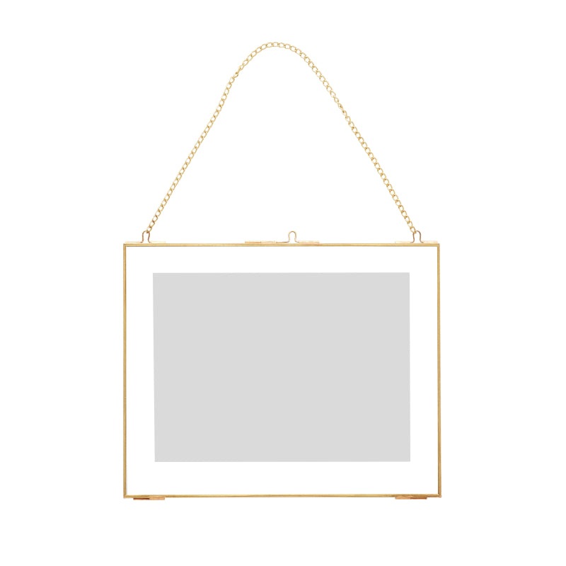 Bilderrahmen Loft Messing Medium – Hbsch Interior