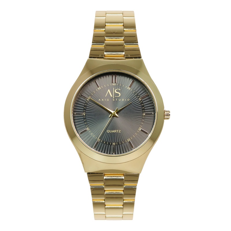 Axis Jam 3-Hand 44mm Metal Band