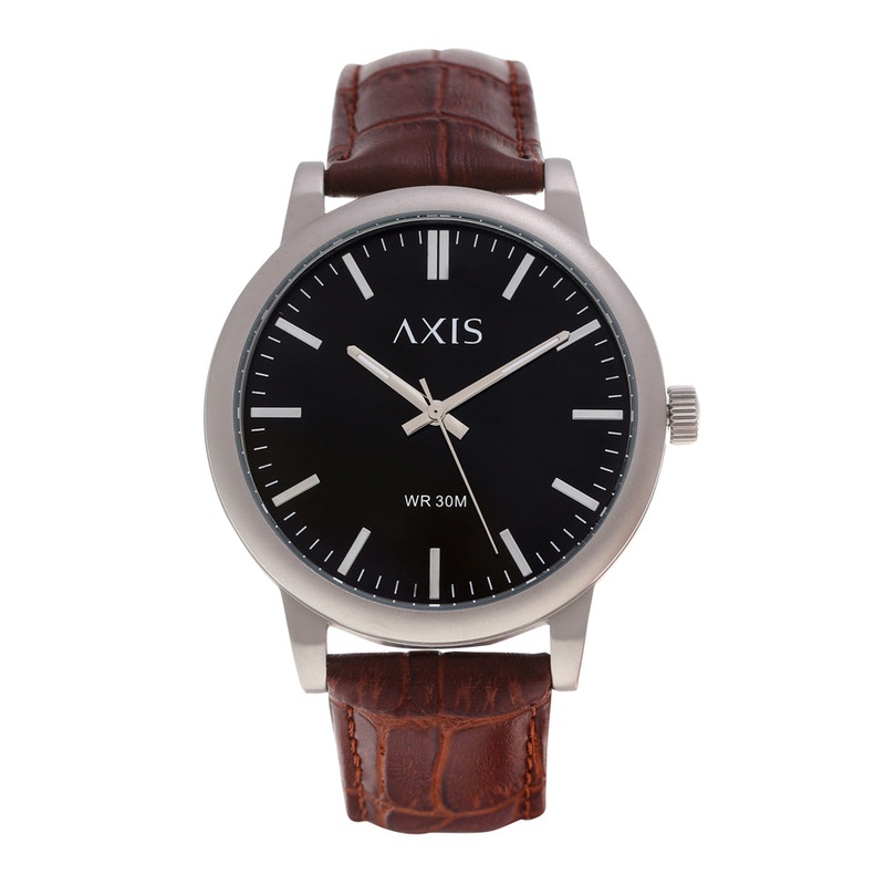Rafael 3-Hand 42mm Leather Band QM507624129