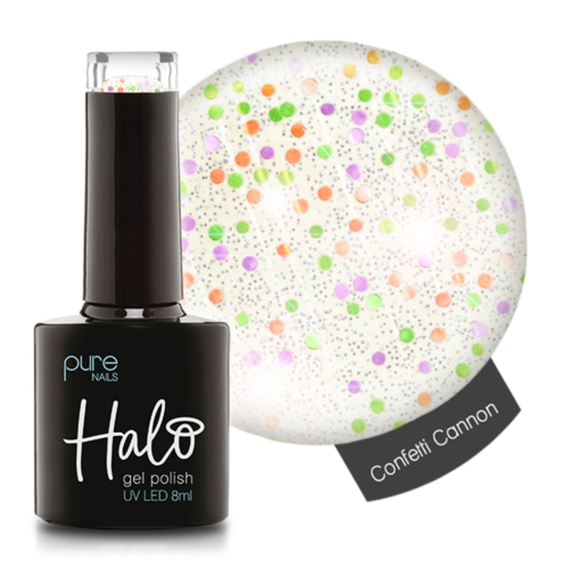 Halo Gel Polish 8ml Confetti Cannon