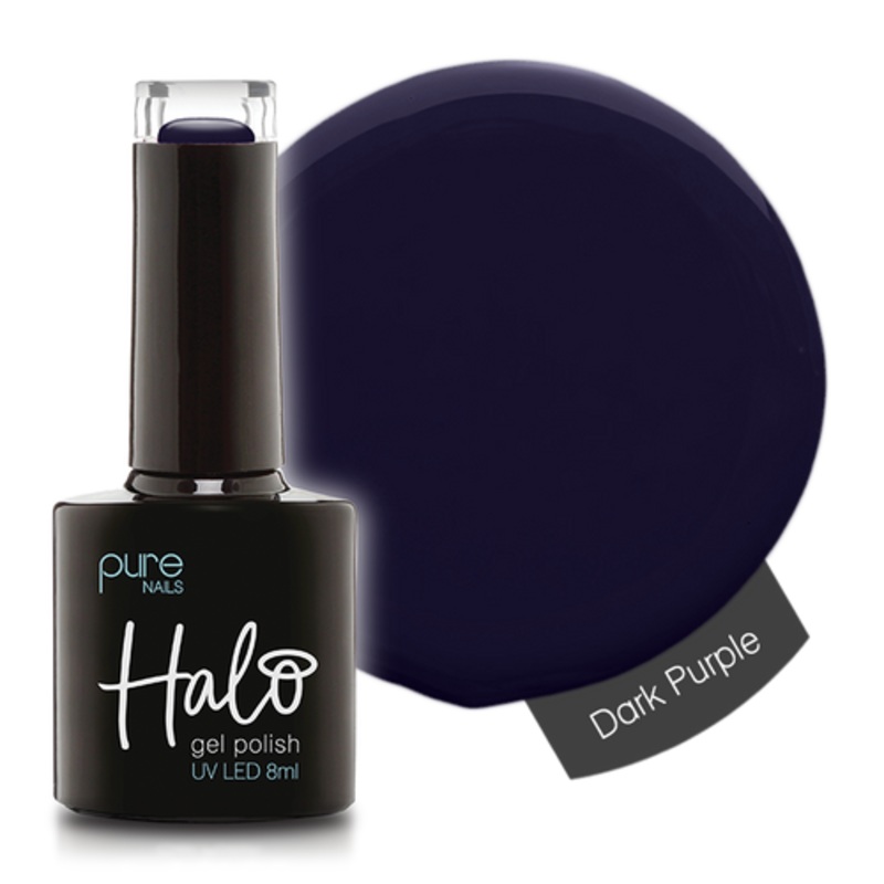 Halo Gel Polish 8ml Dark Purple
