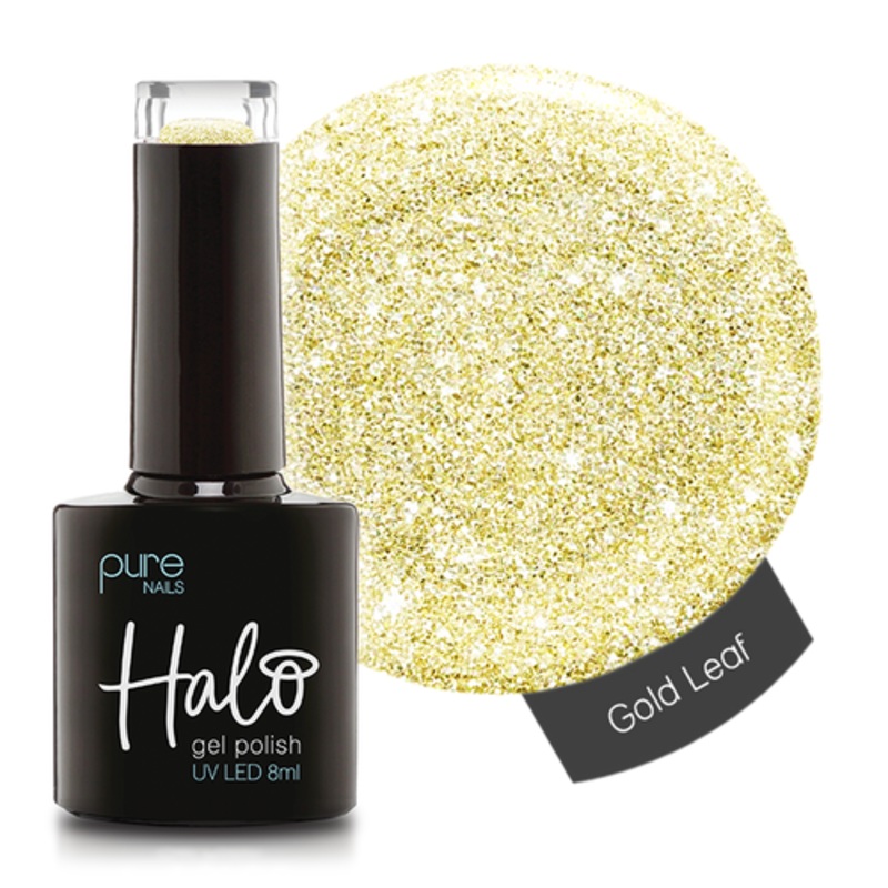 Halo Gel Polish 8ml Gold Leaf