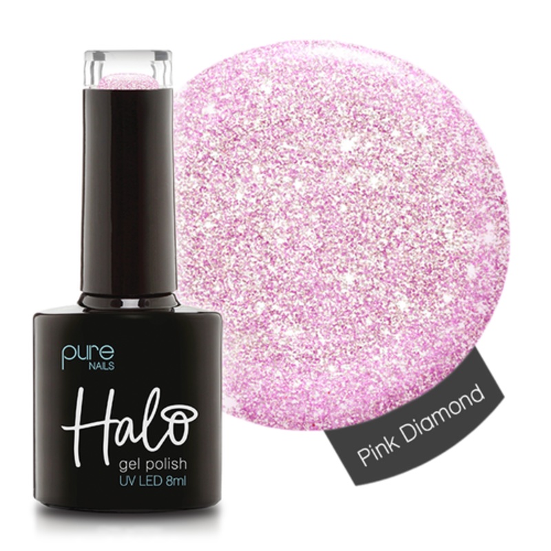 Halo Gel Polish 8ml Pink Diamond
