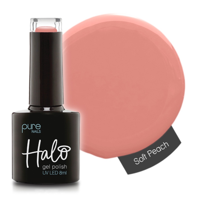 Halo Gel Polish 8ml Soft Peach