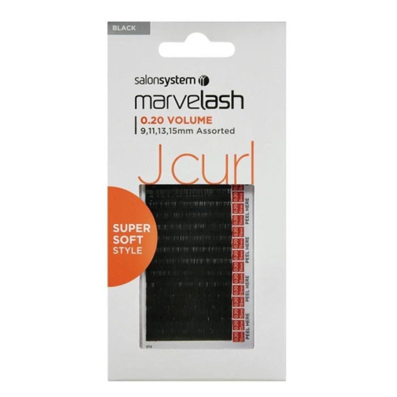 J Curl 0.20 Volume 9,11,13,15mm Assorted (SUPER SOFT LASH)